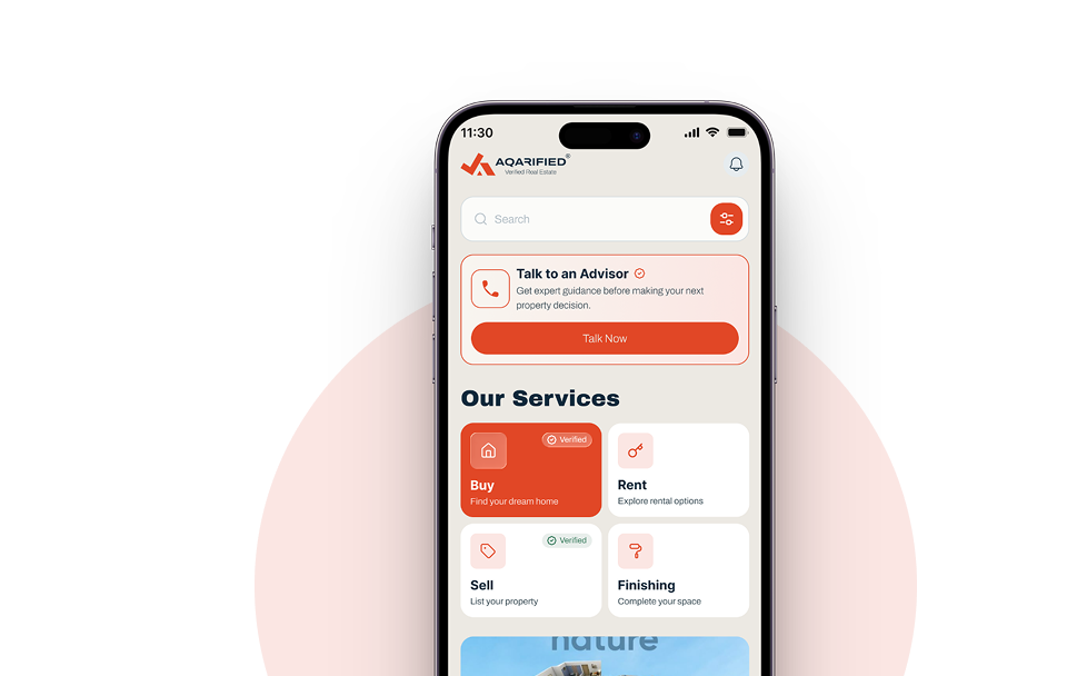 Aqarified mobile app